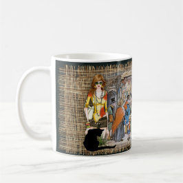 Anton Pieck vid jul Kaffemugg