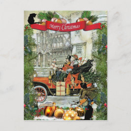 Anton Pieck "Wealthy Shoppers" Postcard Helg Vykort