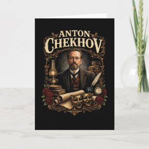 Anton Tjechov Helgkort