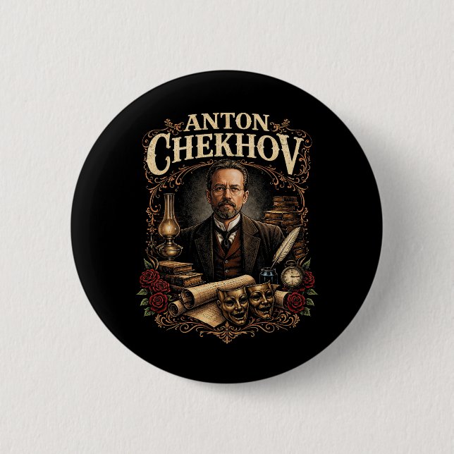 Anton Tjechov Knapp (Framsida)
