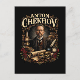 Anton Tjechov Vykort