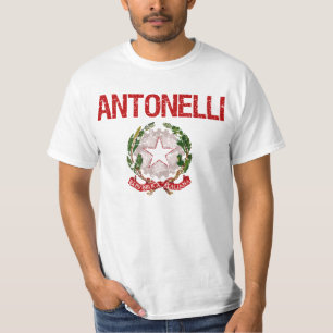 Antonelli italienskt efternamn t-shirt