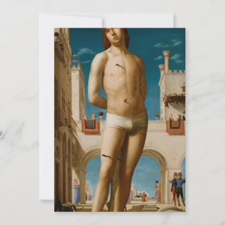 Antonello da Messina - Saint Sebastian Inbjudningar