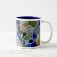 Antoni Gaudi blåttmosaik