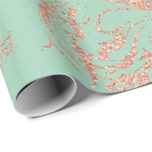Antonietta för guld- Mint för Rosa damascena Presentpapper