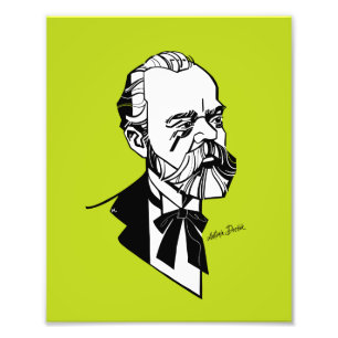 Antonín Dvořák Fototryck