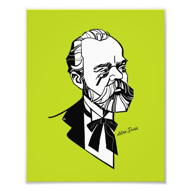 Antonín Dvořák Fototryck (Framsidan)