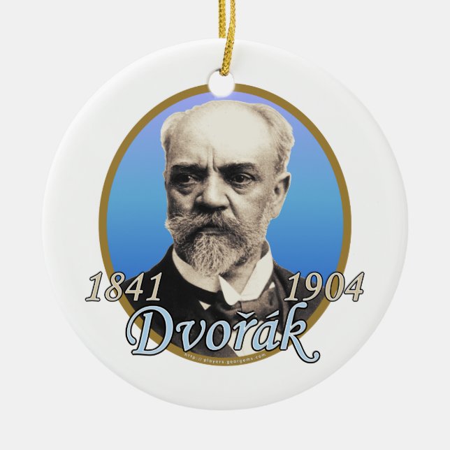 Antonin Dvorak Julgransprydnad Keramik (Framsidan)