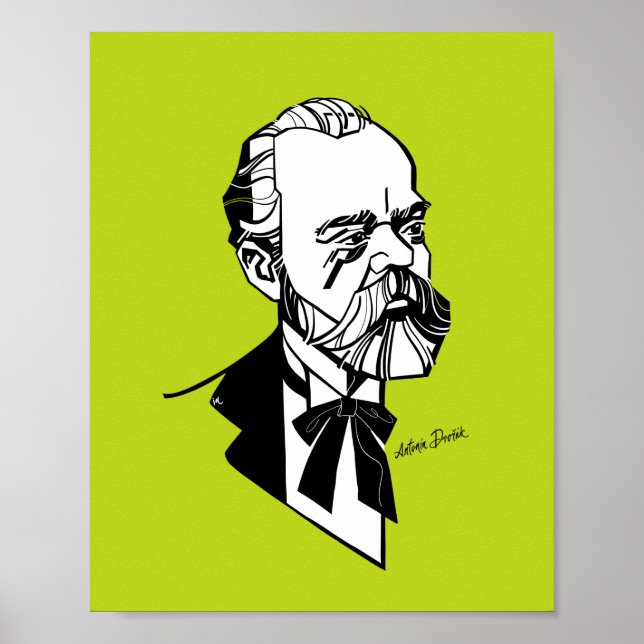 Antonín Dvořák Poster (Framsidan)