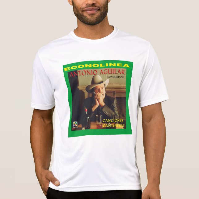 Antonio Aguilar - Canciones Cantineras album 2002 T Shirt (Framsida)