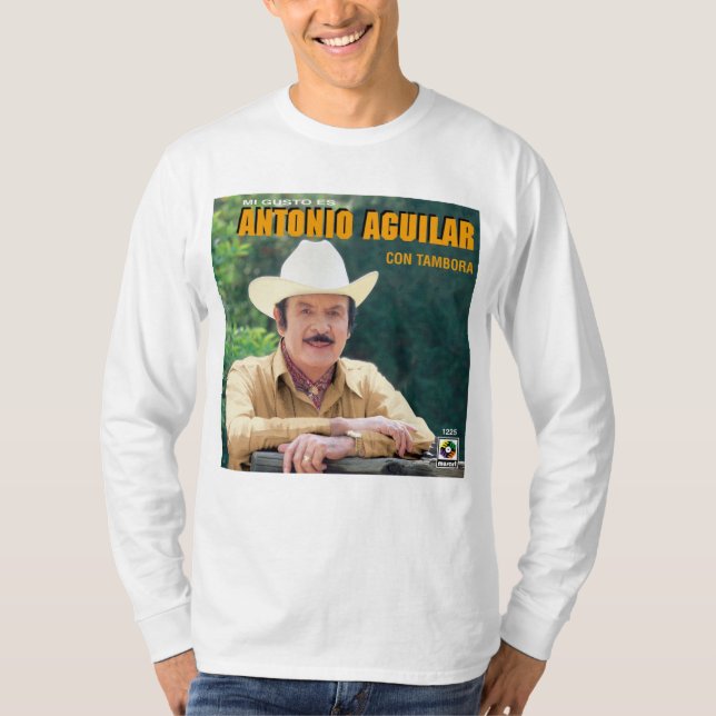 Antonio Aguilar - Mi Gusto Es Con Tambora album 19 T Shirt (Framsida)
