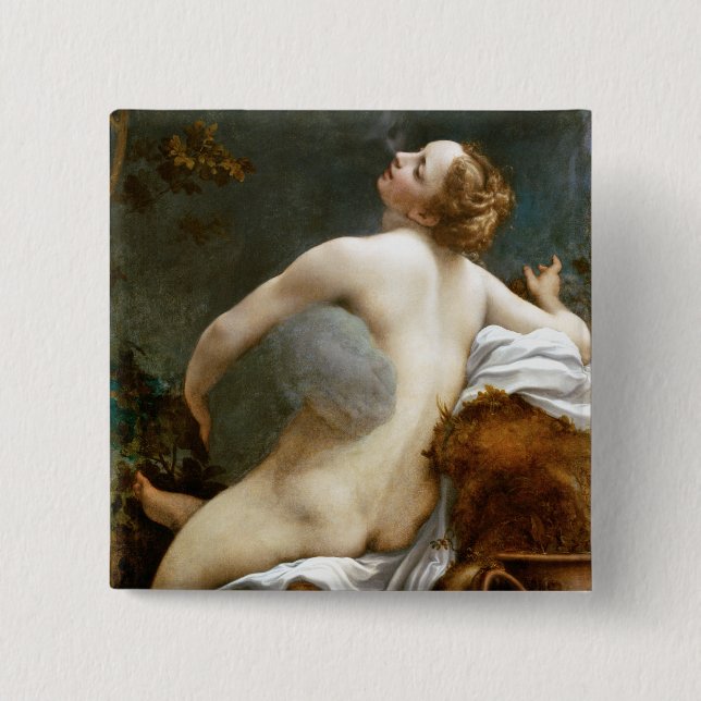 Antonio Allegri, Correggio Jupiter och Io Knapp (Framsida)