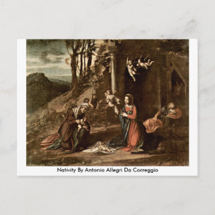Antonio Allegri Da Correggio Vykort