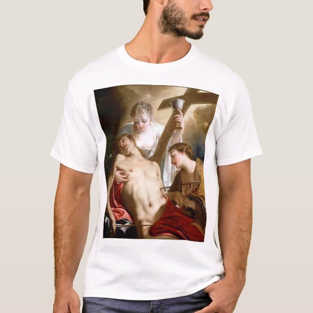 Antonio Bellucci St. Sebastian T Shirt (Framsida)