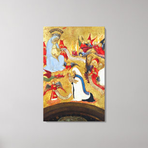 Antonio del Massaro da Viterbo Santa Francesca Canvastryck