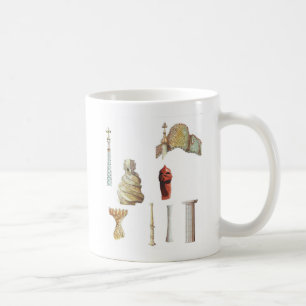 Antonio Gaudi. Barcelona. Spanien. Arkitektoniskt Kaffemugg