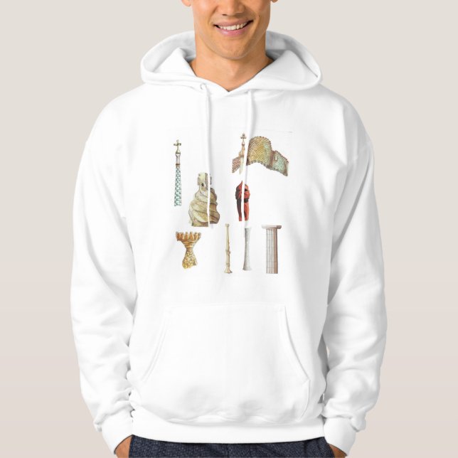 Antonio Gaudi. Barcelona. Spanien. Arkitektoniskt Sweatshirt (Framsida)