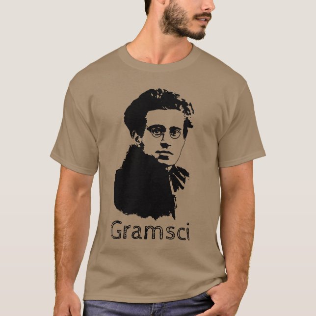 Antonio Gramsci T Shirt (Framsida)