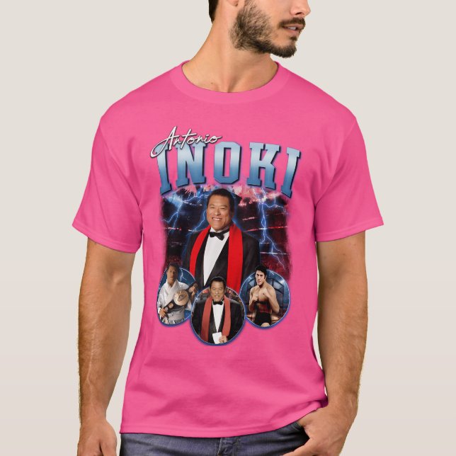 Antonio Inoki T Shirt (Framsida)