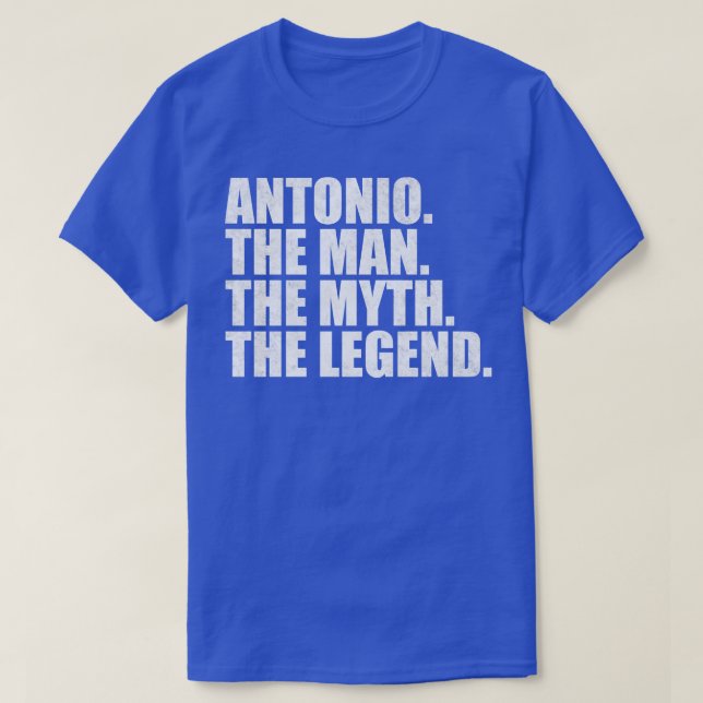Antonio Namn Antonio given namn T Shirt (Design framsida)