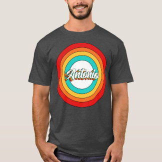 Antonio Namn Shirt Vintage Antonio Circle T