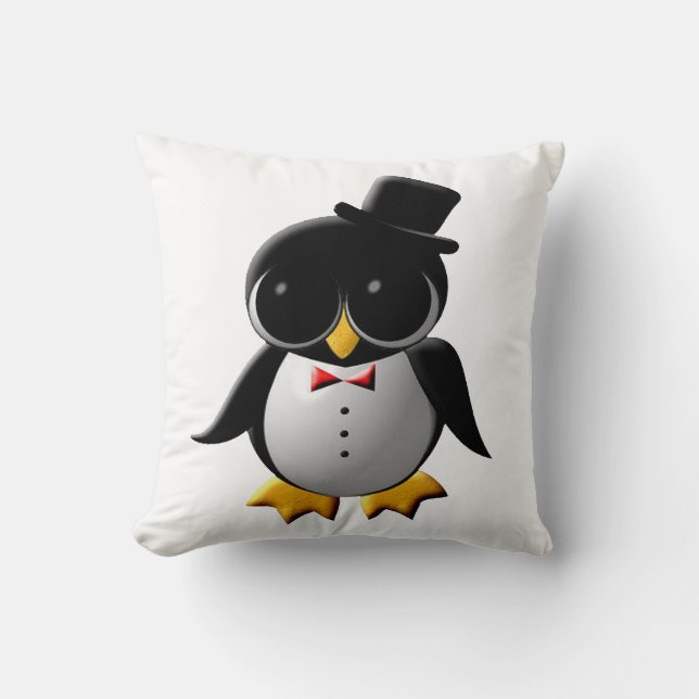 Antonio Penguin Dekorativ kudde (Framsida)