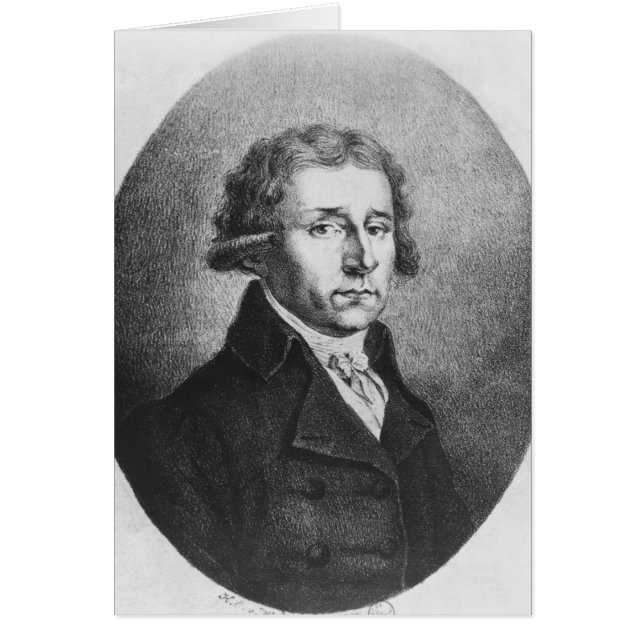 Antonio Salieri Hälsningskort (Framsidan)