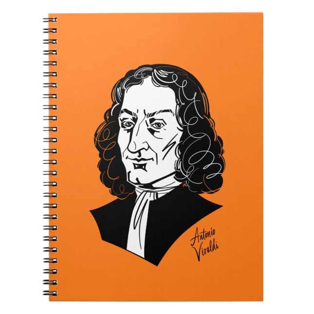 Antonio Vivaldi Anteckningsbok (Framsidan)