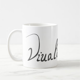 Antonio Vivaldi Namnteckning Kaffemugg