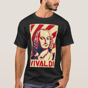 Antonio Vivaldi Retro Music Propaganda  T Shirt