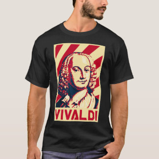 Antonio Vivaldi Retro Music Propaganda T Shirt