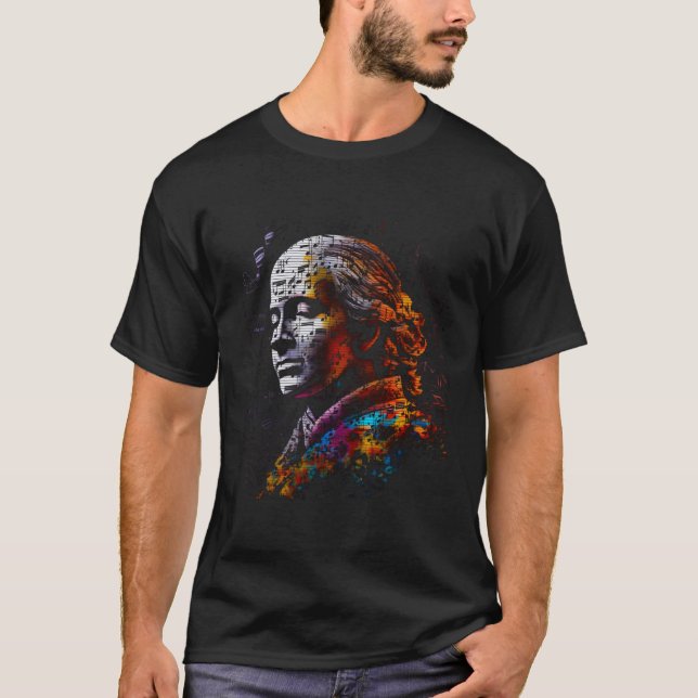 Antonio Vivaldi T Shirt (Framsida)