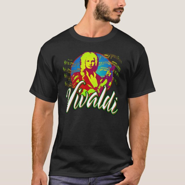 Antonio Vivaldi utslagsplats Tee (Framsida)