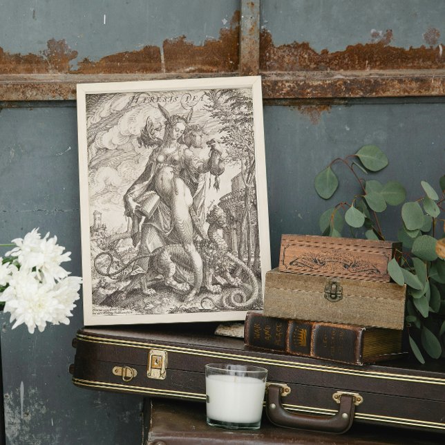 Antonius Eisenhoit - Haeresis Dea Poster (Skapare uppladdad)