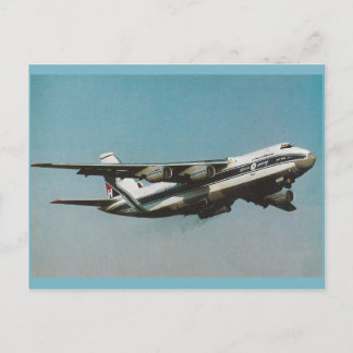 Antonov An-124 Ruslan Lastflygplan Vintage Aviat Vykort