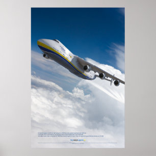 Antonov An-225 Mriya: Världens största flygplan Poster