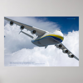 Antonov An-225 Mriya: Världens största flygplan Poster