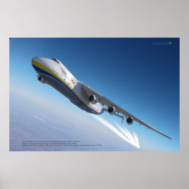 Antonov An-225 Mriya: Världens största flygplan Poster