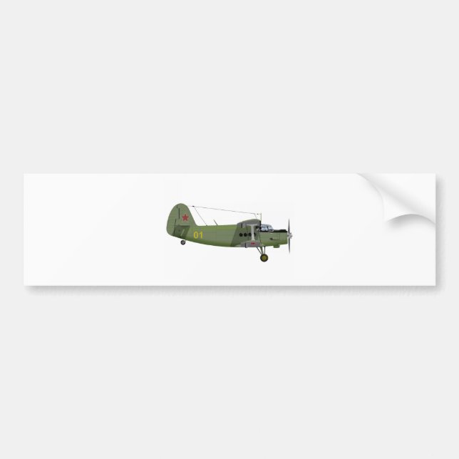 Antonov AN-2 Annie 412412 Bildekal (Framsidan)