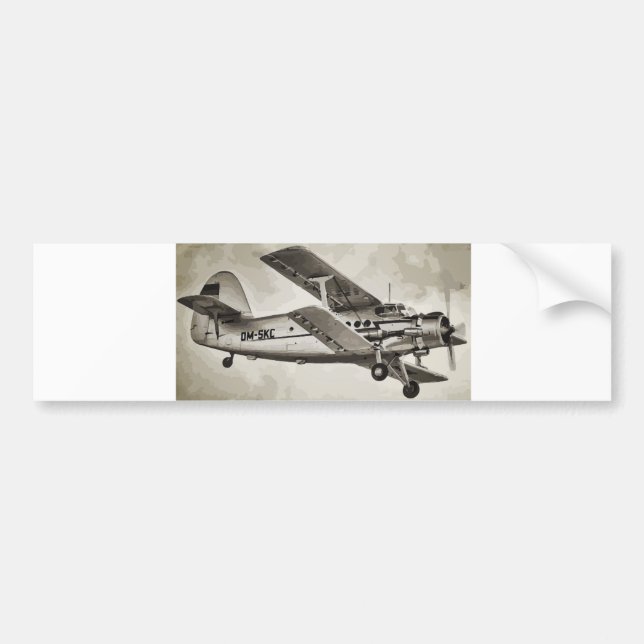 Antonov An-2 Bildekal (Framsidan)