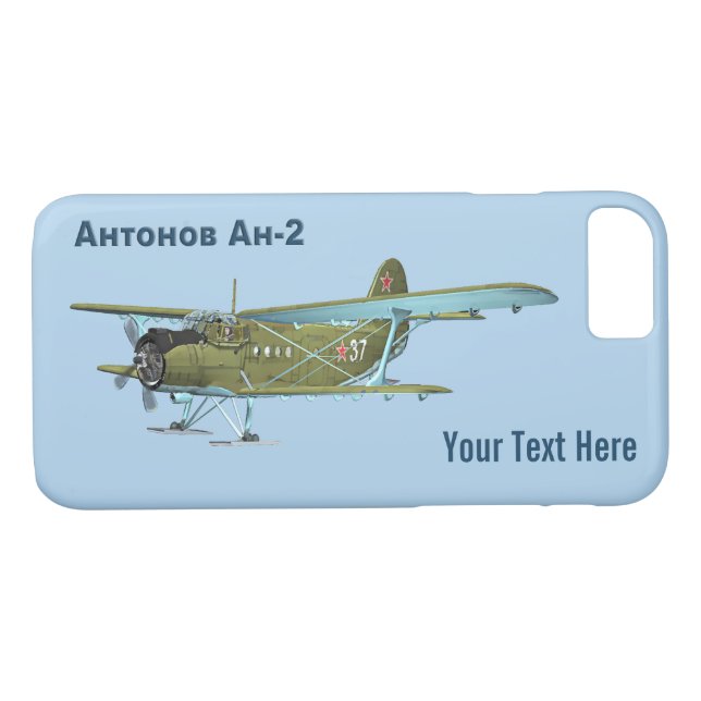Antonov An-2 Case-Mate iPhone Skal (Baksida (horisontal))