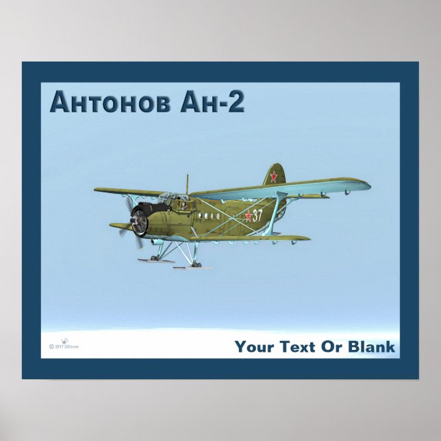 Antonov An-2 Poster (Framsidan)
