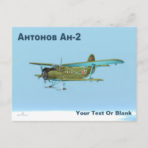 Antonov An-2 Vykort