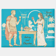 Antony och Cleopatra möts i Tarsos, Turkiet