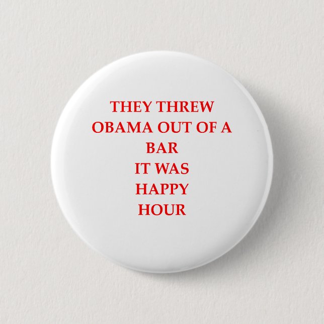antoobama skämt knapp (Framsida)