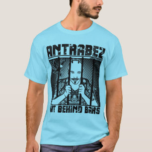 Antrabez konst bakom pub Hotel k KEROBOKAN-fängel T Shirt