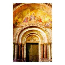 Antrance of Saint Mark's Basilica in Venedig