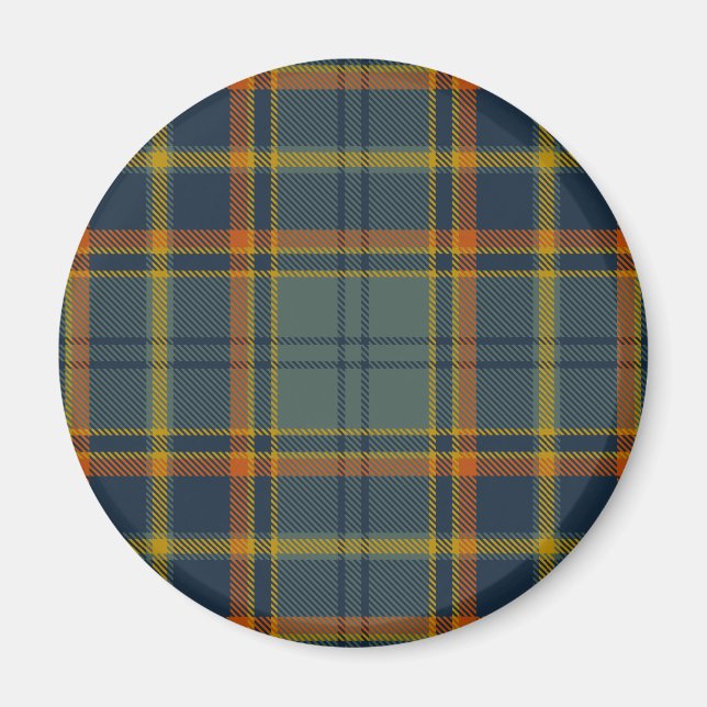 Antrim County Irish Tartan Magnet (Framsidan)