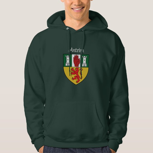 Antrim Hooded Sweat Shirt Hoodie (Framsida)