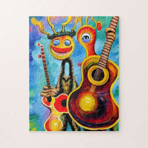 Antromorfa Guitars Pussel